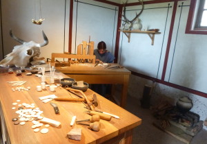 Knochenwerkstatt im Archäologischen Park Xanten